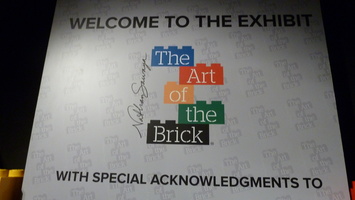 Art of Brick exhibition